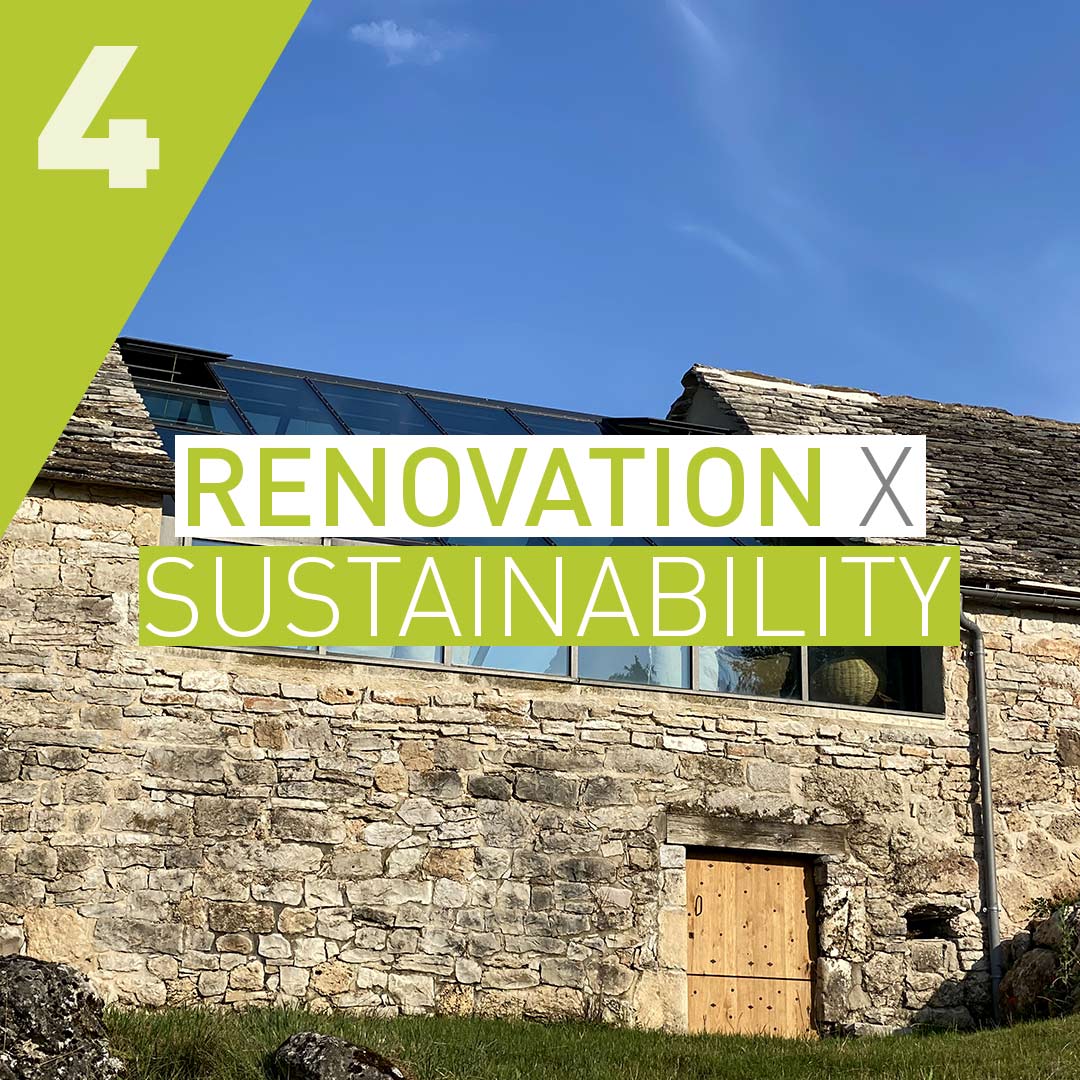 Renovation x sustainability